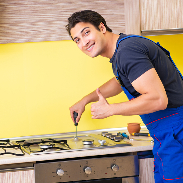 can you provide references from satisfied stove repair customers in Irvington Iowa